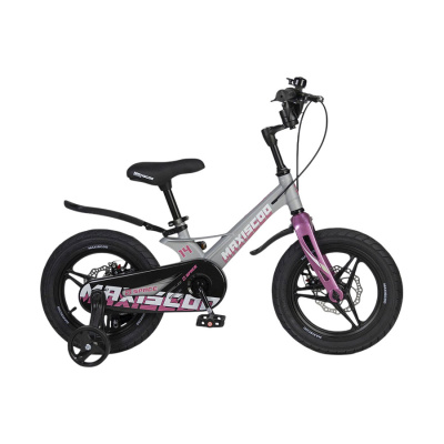 Велосипед детский Maxiscoo Space Deluxe Plus 14 MSC-S1443D серый жемчуг 01